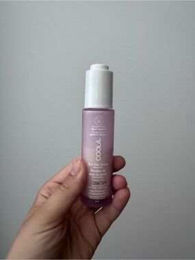 COOLA Sun Silk Drops Lightweight Sunscreen Serum - Lavender Pink